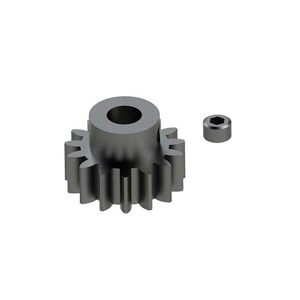 Arrma Steel Pinion Gear 15T Mod1 5mm ARAC7776