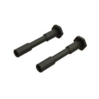 Arrma Steel Steering Post 6x42mm Black 2 ARA340186