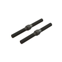 Arrma Steel Turnbuckle M4 x 48mm Black 2 ARA330542