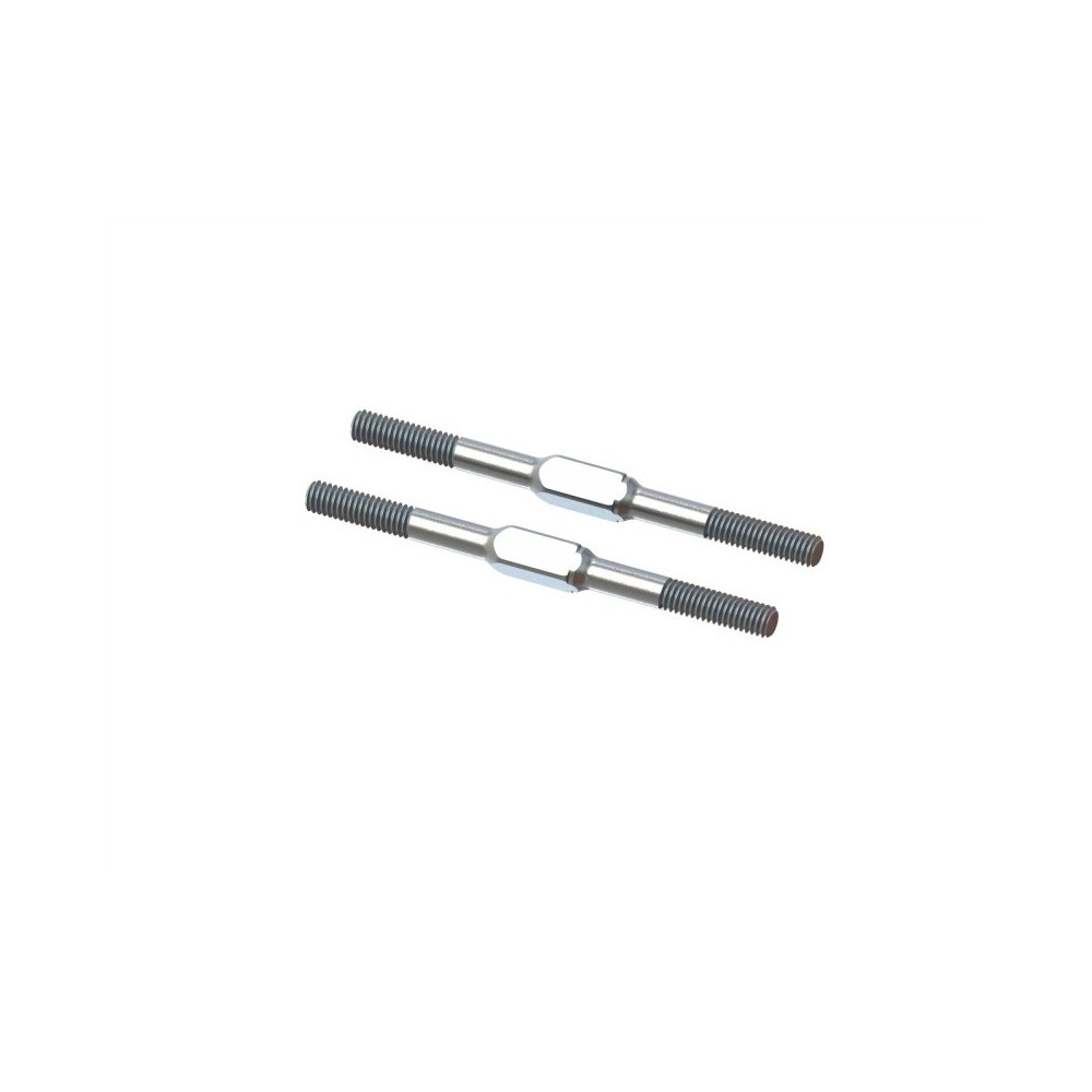 Arrma Steel Turnbuckle M4x60mm Silver 2: EXB ARA340177