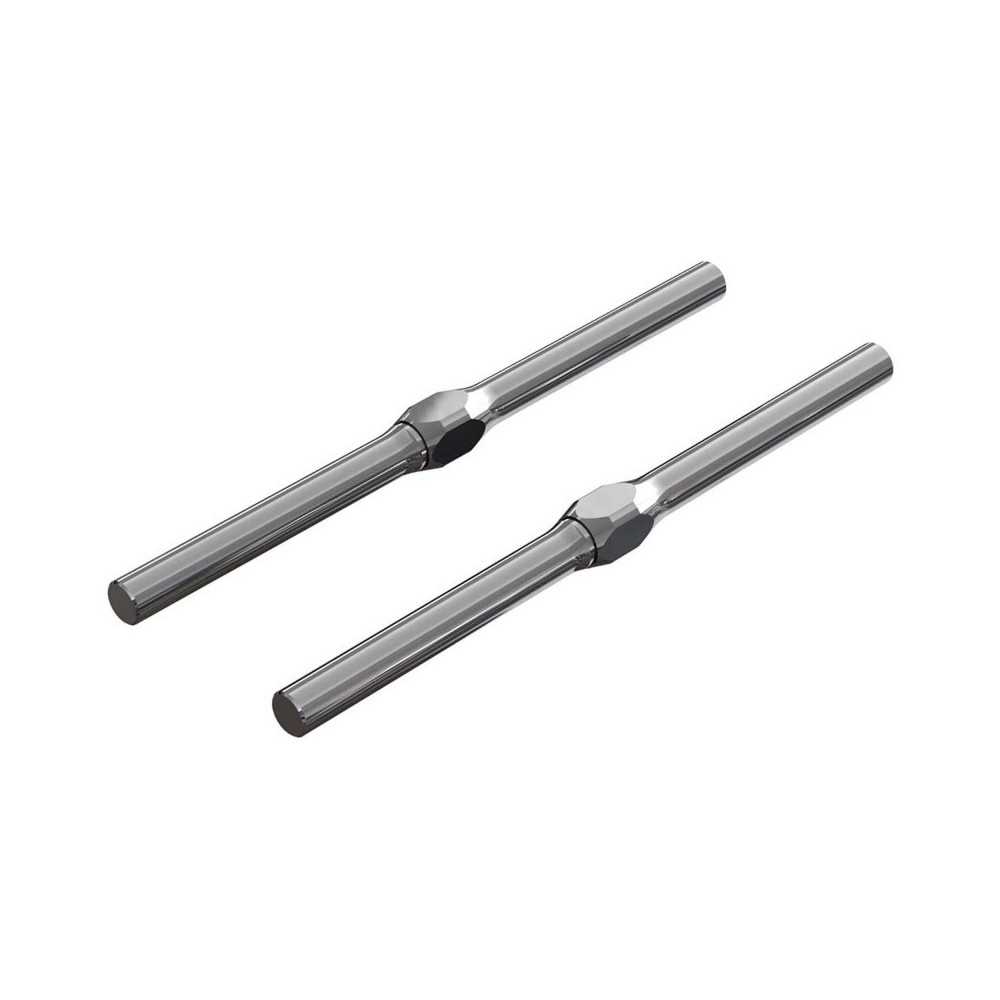Arrma Steel Turnbuckle 4x71mm Black: 4x4 BLX 4S ARAC9373