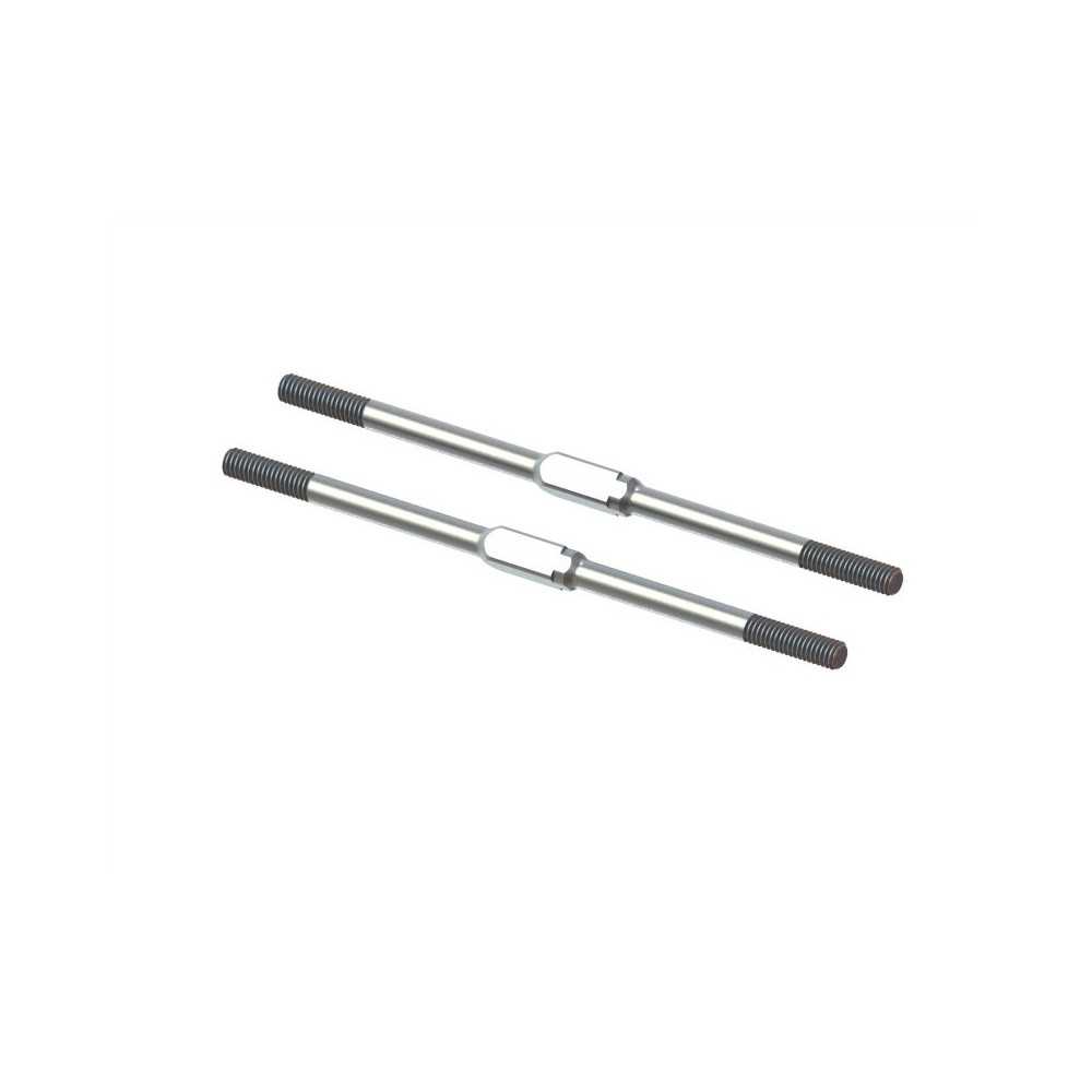 Arrma Steel Turnbuckle M4x95mm Silver 2 ARA340175 Arrma Steel Turnbuckle M4x95mm Silver 2 ARA340175