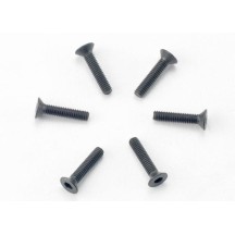 Tornillos 2.5x12mm cabeza avellanada acero Traxxas TRX2526
