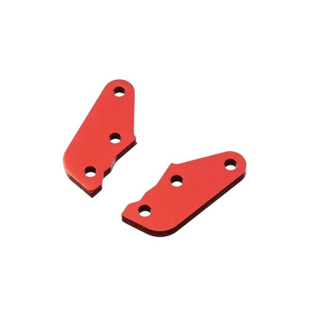 Arrma Steering Plate B Aluminum Red 2 ARAC9371 Arrma Steering Plate B Aluminum Red 2 ARAC9371