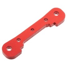 Soporte suspensión delantero FF aluminio rojo Arrma ARAC9046