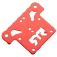 Arrma Top Plate Aluminum Silver Blue ARAC9387