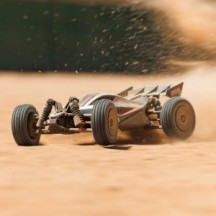 Buggy TYPHON GROM 223S BLX RTR plata Arrma