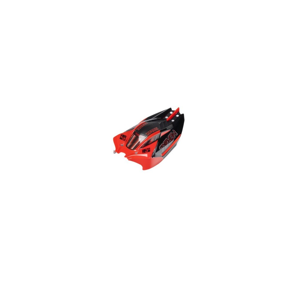 Arrma TYPHON GROM Body Red/Black ARA-1561