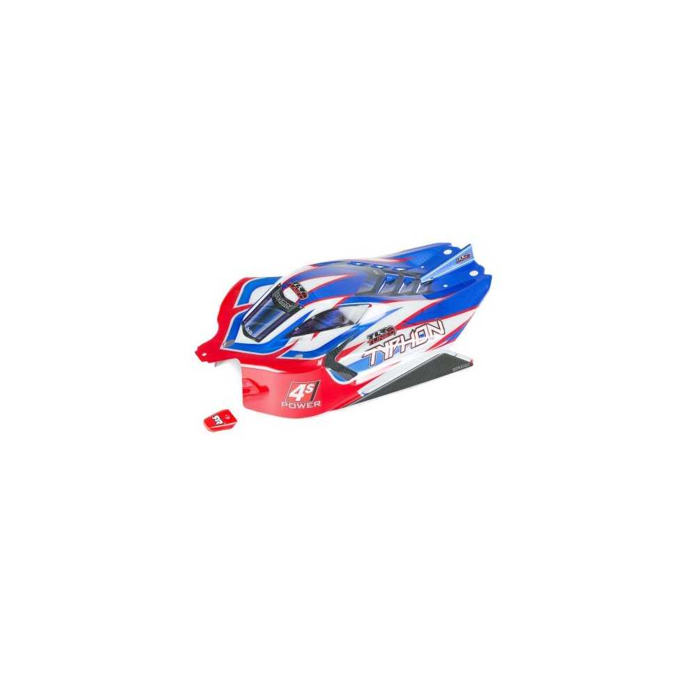 Arrma TYPHON TLR Tuned Finished Body Red-Blue ARA406164 Arrma TYPHON TLR Tuned Finished Body Red-Blue ARA406164