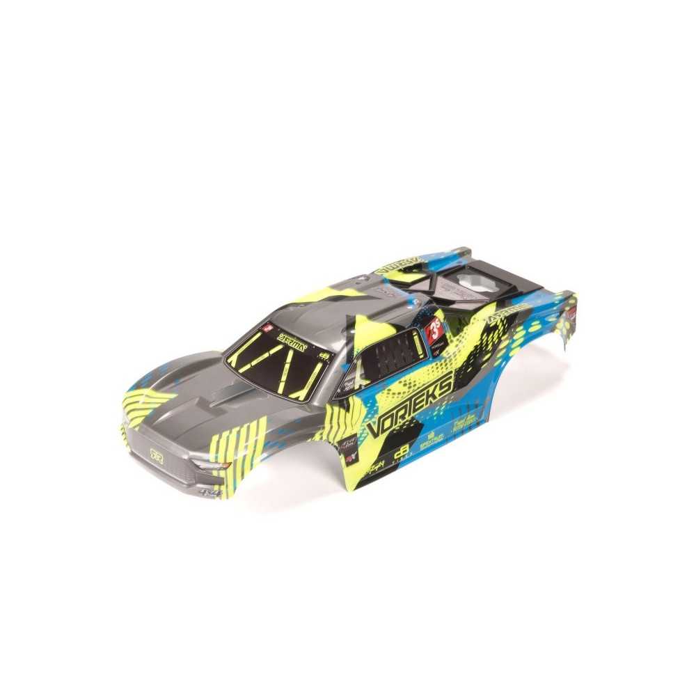 Arrma VORTEKS Clipless Painted Decaled Body Teal ARA-2144