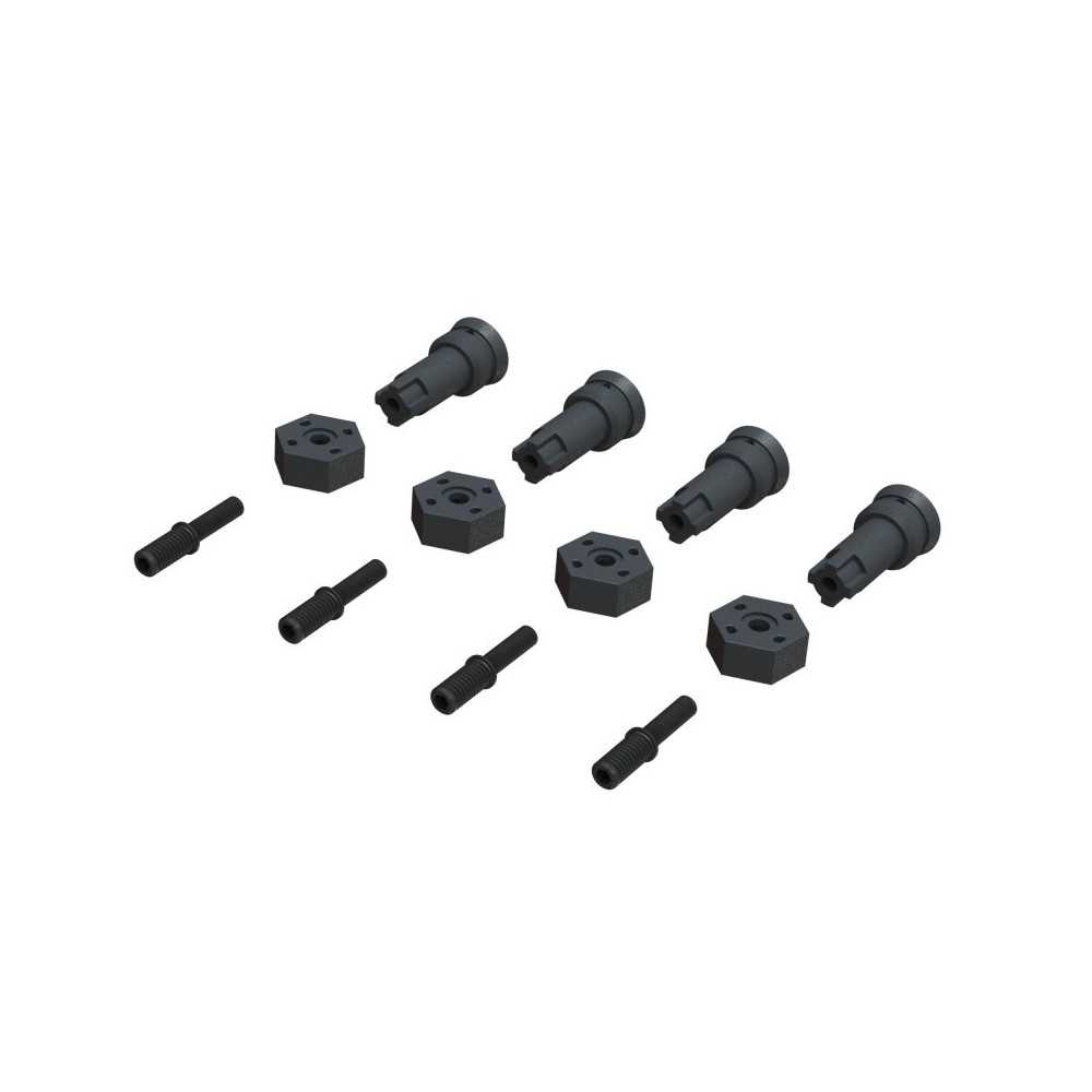 Arrma Wheel Axle and Hub Set ARA311178 Arrma Wheel Axle and Hub Set ARA311178