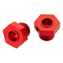 Arrma Wheel Hex Aluminum Red: Nero 2 ARAC9441