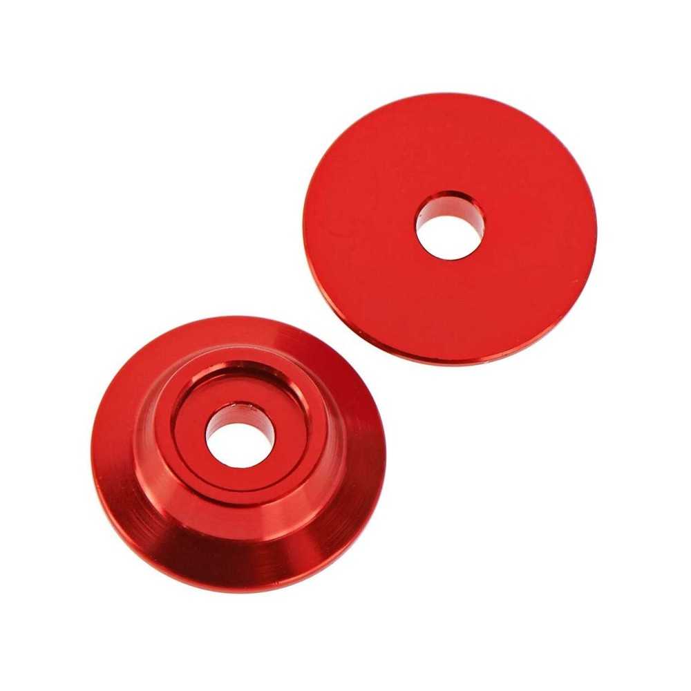 Arrma Wing Button Aluminum Red 2 ARAC9690 Arrma Wing Button Aluminum Red 2 ARAC9690