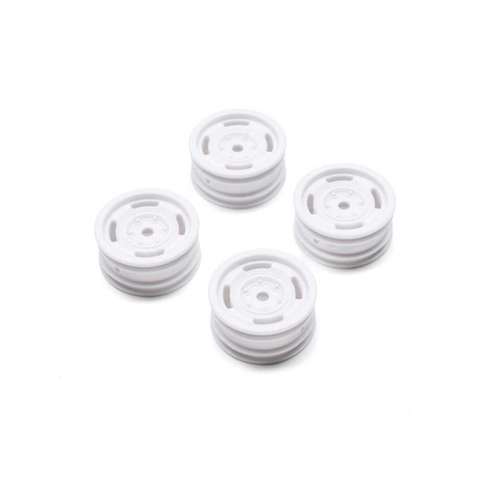 Axial Racing 1.0 Bronco Heritage Wheels White: SCX24 AXI-2184 Axial Racing 1.0 Bronco Heritage Wheels White: SCX24 AXI-2184