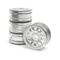 Axial Racing 1.0 KMC Machete Wheels Satin 4: SCX24 AXI40005