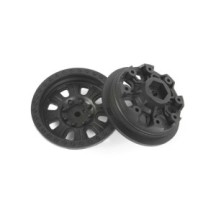Axial Racing 1.9 Raceline Monster Beadlock Wheels Black 2 AXI43004
