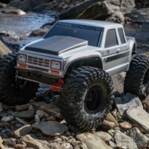 Axial Racing 1/10 SCX10 III Coyote 4X4 RTR Brushed Rock Crawler, Silver AXI-2036T1