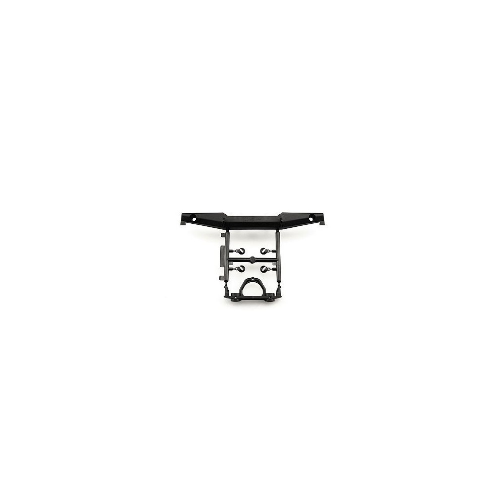 Axial Racing 1/10th Scale Rear Plate Bumper Set AX80039B Axial Racing 1/10th Scale Rear Plate Bumper Set AX80039B