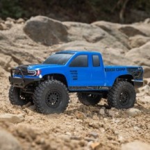 Axial Racing 1/24 SCX24 Base Camp 4WD Rock Crawler Brushed RTR with Battery & Charger Blue AXI-1219T2