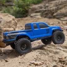 Axial Racing 1/24 SCX24 Base Camp 4WD Rock Crawler Brushed RTR with Battery & Charger Blue AXI-1219T2