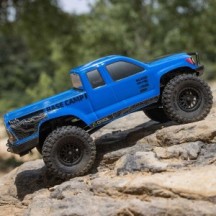 Axial Racing 1/24 SCX24 Base Camp 4WD Rock Crawler Brushed RTR with Battery & Charger Blue AXI-1219T2