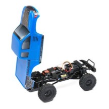 Axial Racing 1/24 SCX24 Base Camp 4WD Rock Crawler Brushed RTR with Battery & Charger Blue AXI-1219T2