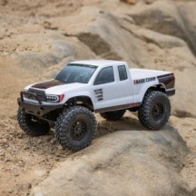 Axial Racing 1/24 SCX24 Base Camp 4WD Rock Crawler Brushed RTR with Battery & Charger White AXI-1219T1