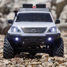 Axial Racing 1/24 SCX24 Lexus GX 470 4X4 Rock Crawler RTR White AXI-1532T1