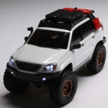 Axial Racing 1/24 SCX24 Lexus GX 470 4X4 Rock Crawler RTR White AXI-1532T1