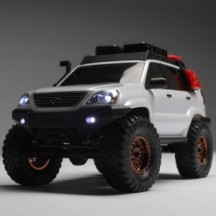 Axial Racing 1/24 SCX24 Lexus GX 470 4X4 Rock Crawler RTR White AXI-1532T1