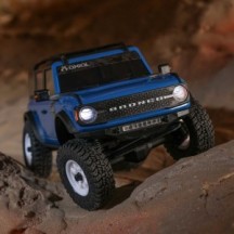 Crawler RC eléctrico 1/30 Axial Racing SCX30 Ford Bronco 4X4 RTR azul AXI-2048T1