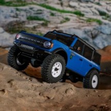 Crawler RC eléctrico 1/30 Axial Racing SCX30 Ford Bronco 4X4 RTR azul AXI-2048T1