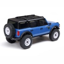 Crawler RC eléctrico 1/30 Axial Racing SCX30 Ford Bronco 4X4 RTR azul AXI-2048T1