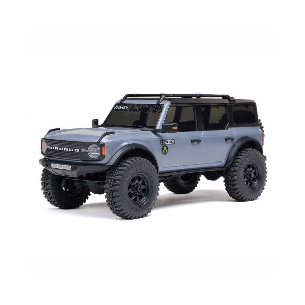 Crawler RC eléctrico 1/30 Axial Racing SCX30 Ford Bronco 4X4 RTR AXI-2048T2 Crawler RC eléctrico 1/30 Axial Racing SCX30 Ford Bronco 4X4 RTR AXI-2048T2