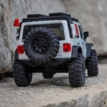 Crawler RC eléctrico 1/30 Axial Racing SCX30 Jeep Wrangler JLU 4X4 RTR White AXI-2261T2