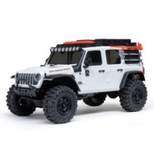 Crawler RC eléctrico 1/30 Axial Racing SCX30 Jeep Wrangler JLU 4X4 RTR White AXI-2261T2