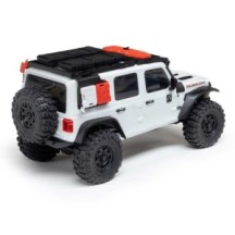 Crawler RC eléctrico 1/30 Axial Racing SCX30 Jeep Wrangler JLU 4X4 RTR White AXI-2261T2