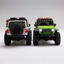 Crawler RC eléctrico 1/30 Axial Racing SCX30 Jeep Wrangler JLU 4X4 RTR White AXI-2261T2