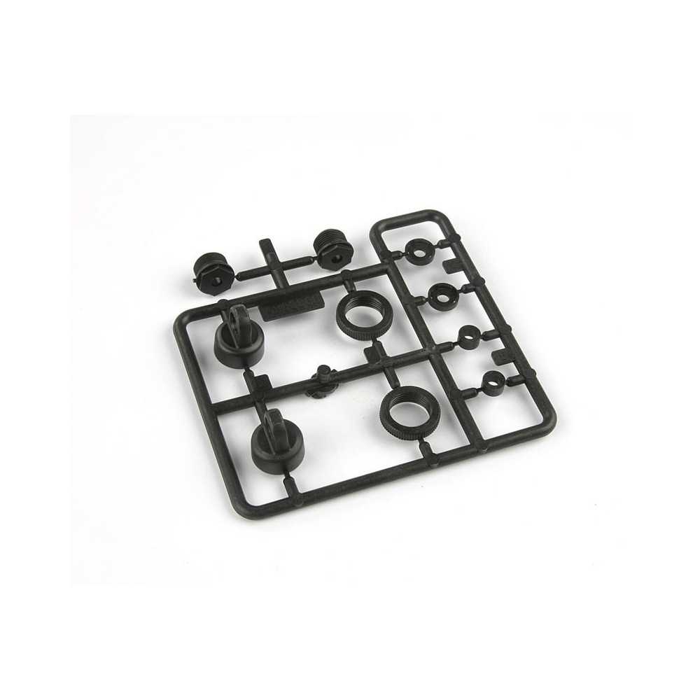 Axial Racing 10mm Shock Caps Parts Tree AX80035 Axial Racing 10mm Shock Caps Parts Tree AX80035