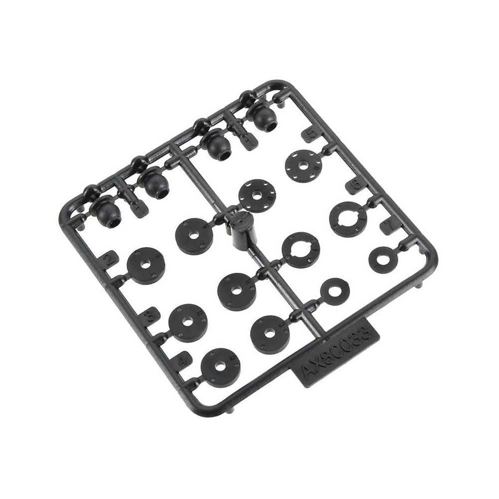 Axial Racing 10mm Shock Parts Tree 1 AXIC0033 Axial Racing 10mm Shock Parts Tree 1 AXIC0033