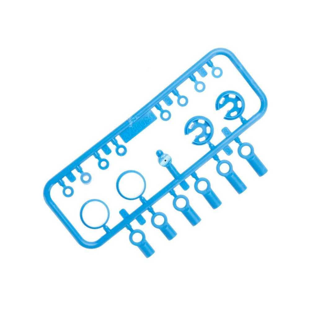 Axial Racing 10mm Shock Parts Tree 2 Blue AXIC3300 Axial Racing 10mm Shock Parts Tree 2 Blue AXIC3300