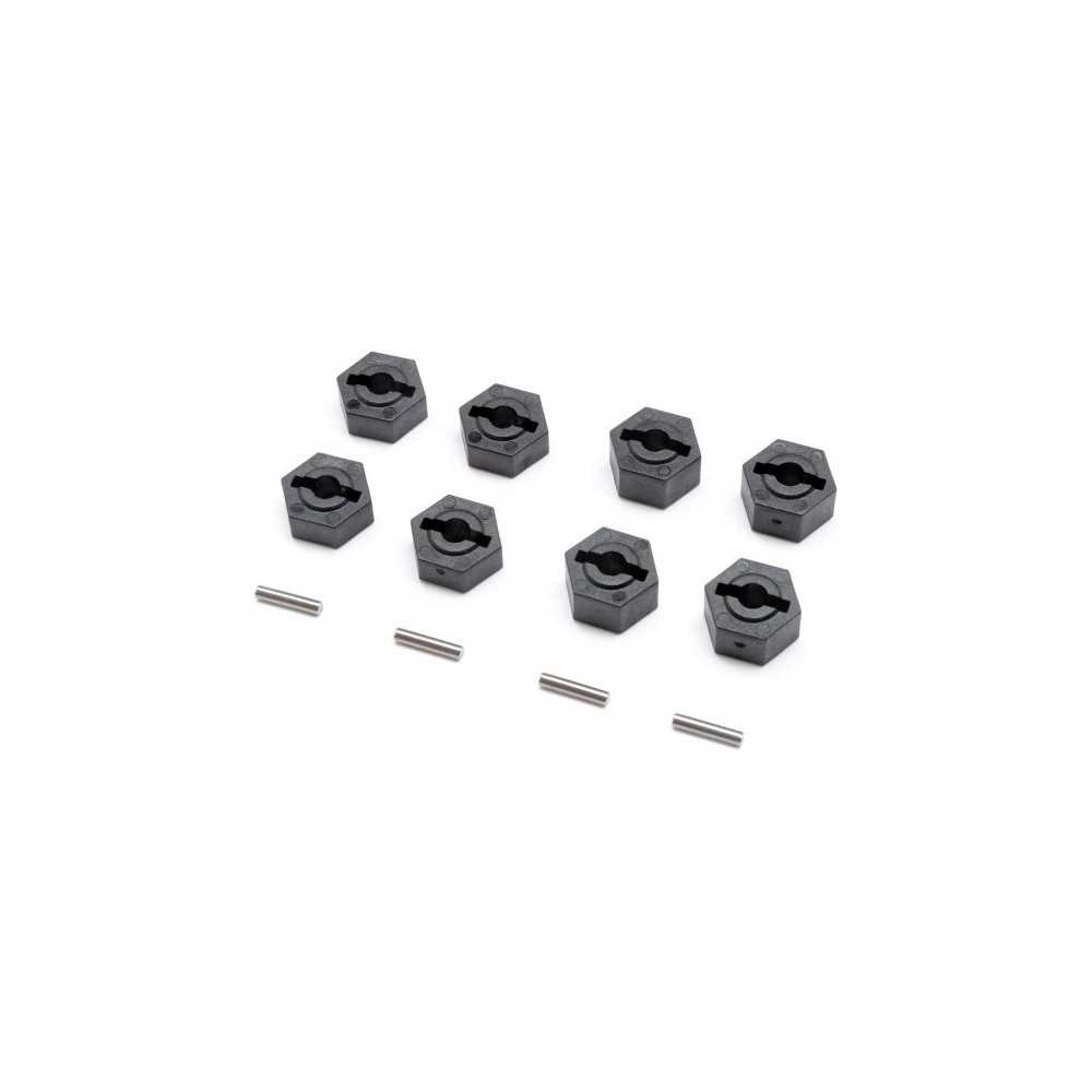 Axial Racing 12mm Hex Hub Set: UTB18 4 AXI212015 Axial Racing 12mm Hex Hub Set: UTB18 4 AXI212015