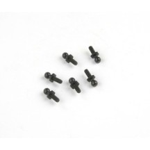 Axial Racing 4-40 Ball 4.3x13mm Black 6pcs AXA1333