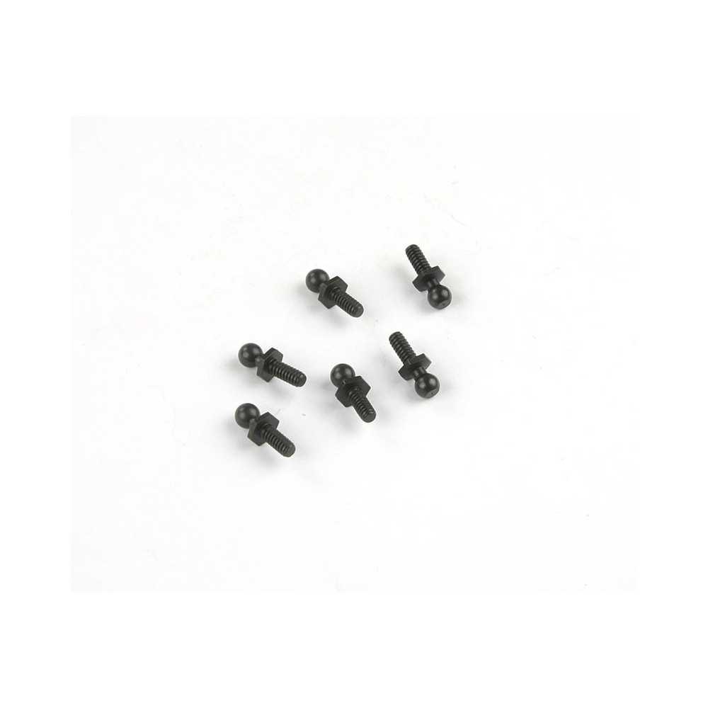 Axial Racing 4-40 Ball 4.3x13mm Black 6pcs AXA1333 Axial Racing 4-40 Ball 4.3x13mm Black 6pcs AXA1333