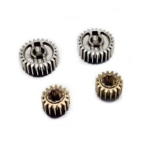 Piñones de eje pórtico paso 48 Overdrive 25T-16T UTB18 2 Axial AXI312006