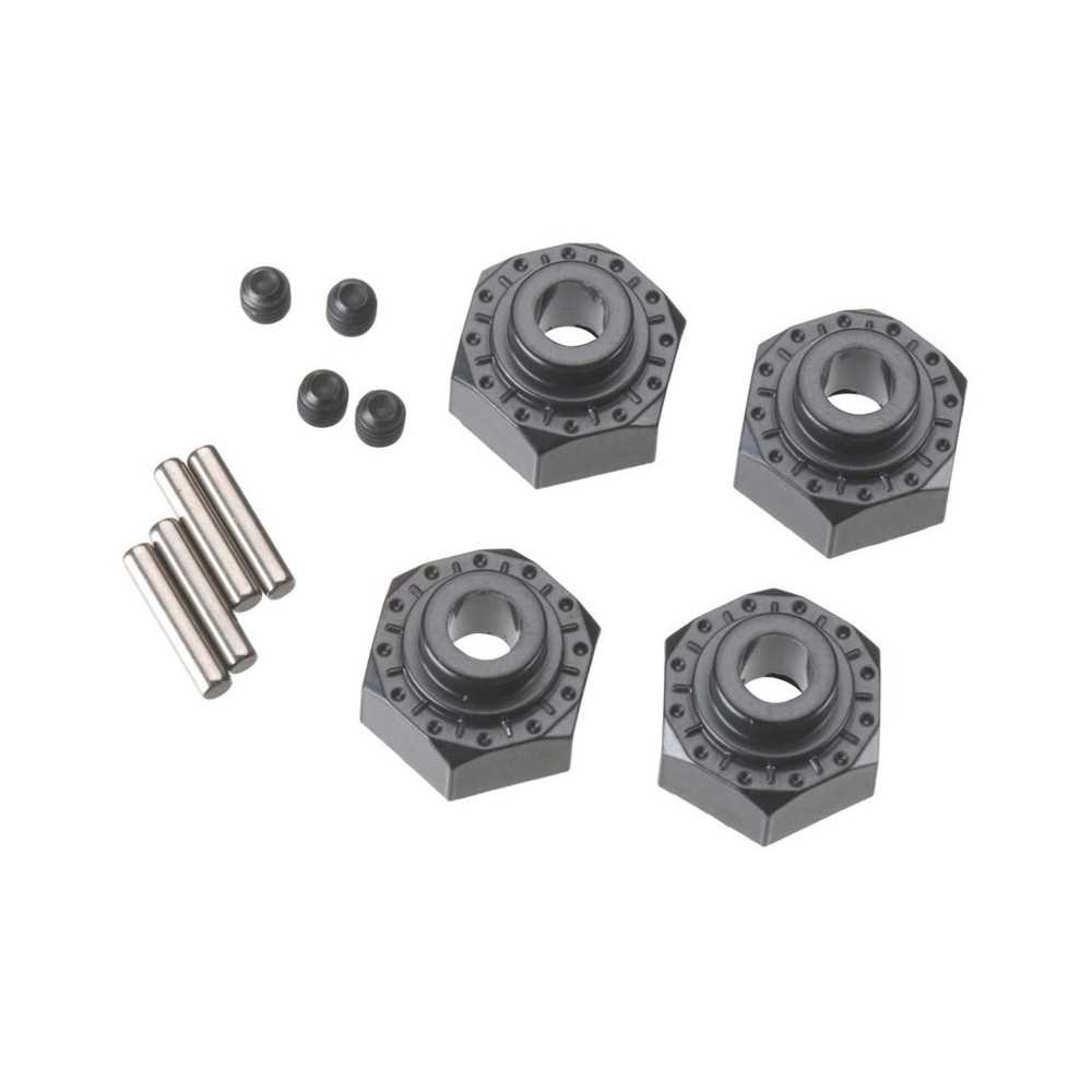 Axial Racing Aluminum Hex Hub 12mm Black 4 AXIC0429 Axial Racing Aluminum Hex Hub 12mm Black 4 AXIC0429