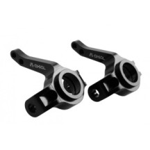 Axial Racing Aluminum Knuckle - Black 2pcs AX30496