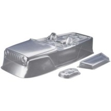 Axial Racing Ax04038 jeep wrangler race body .40 clear AXIC4038