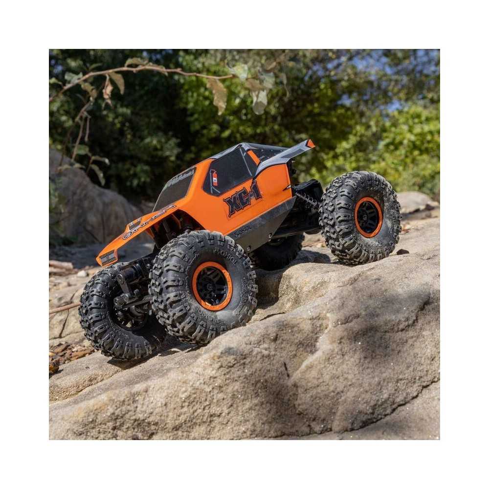 Axial Racing AX24 XC-1 4WS 4X4 RTR Brushed Rock Crawler Battery & Charger Included Orange AXI00003T2 Axial Racing AX24 XC-1 4WS 4X4 RTR Brushed Rock Crawler Battery & Charger Included Orange AXI00003T2