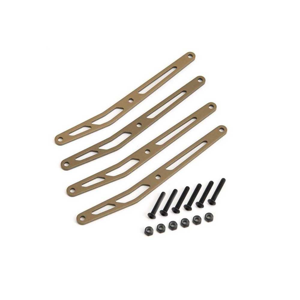 Axial Racing Ax31244 upper link plate set aluminum 4 AXIC3144 Axial Racing Ax31244 upper link plate set aluminum 4 AXIC3144